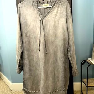 Stylish casual high-low dress